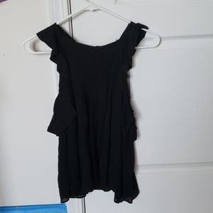 black dressy tank